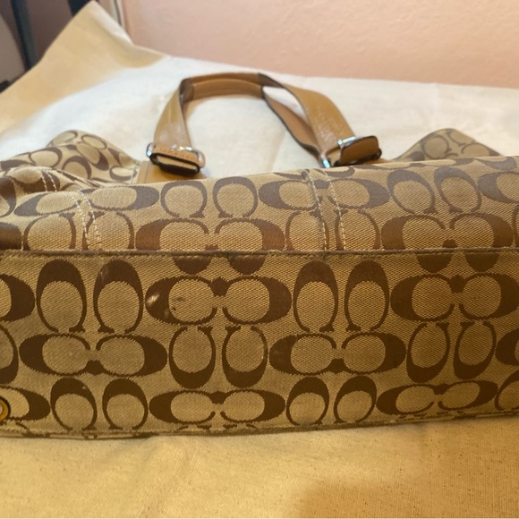 Coach Pattern Tan Coach | Bags | Coach Tan Purse | Poshmark